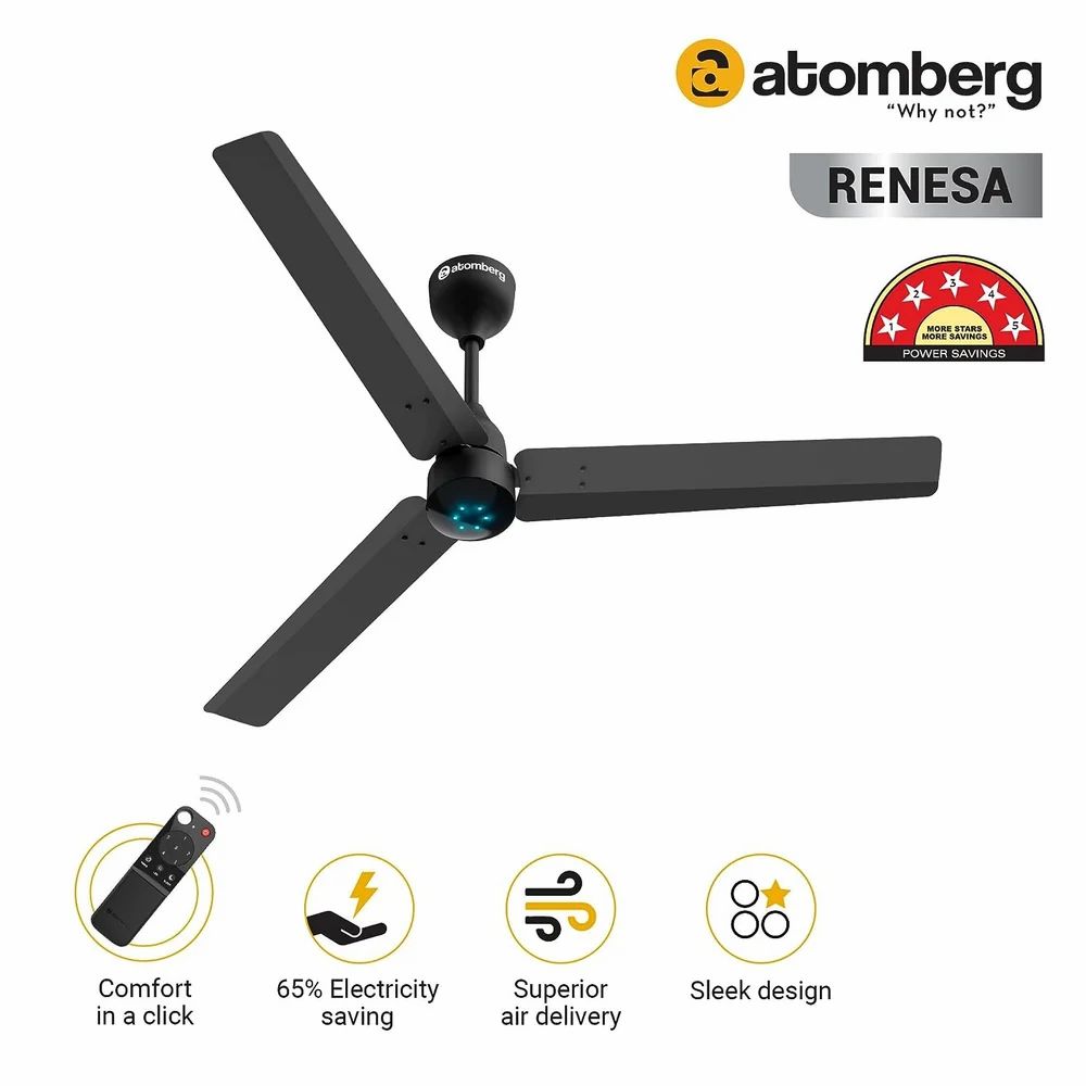 Atomberg Renesa 1200 mm BLDC Ceiling Fan with Remote