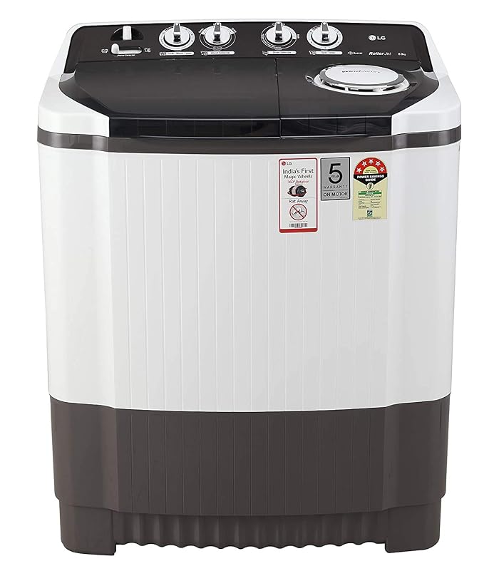 LG 8 kg 5-Star Top Load Washing Machine