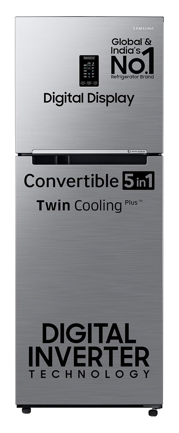 Samsung 301 L 3-Star Convertible Double Door Refrigerator