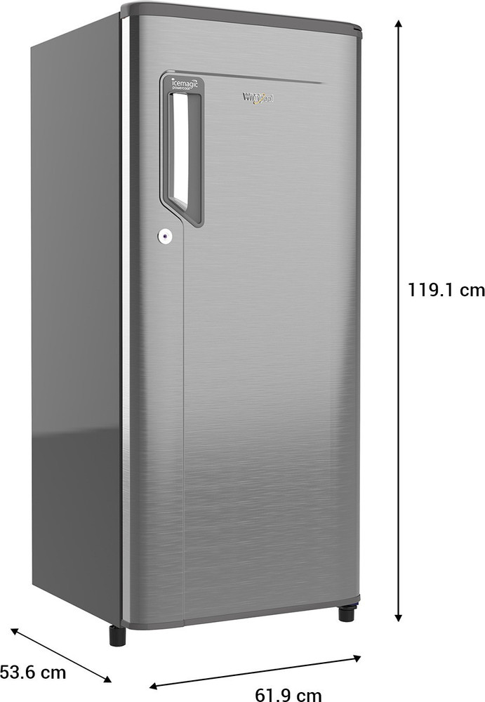 Whirlpool 184 L 4-Star Single Door Refrigerator